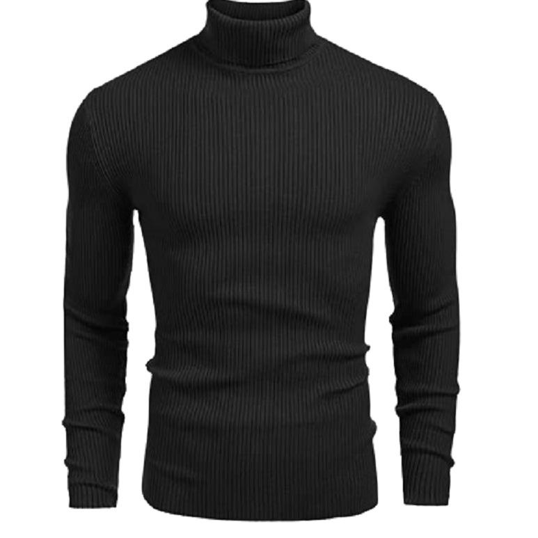 MENARIK KAOS KERAH TINGGI TURTLENECK PRIA DEWASA LENGAN PANJANG / KAOS PRIA LENGAN PANJANG / BAJU KA