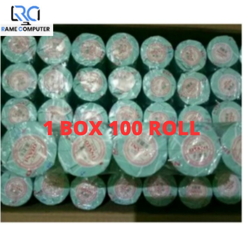 1 BOX 100 ROLL OTANI THERMAL PAPER 57X65 STRUK PRINTER KASIR 57MM