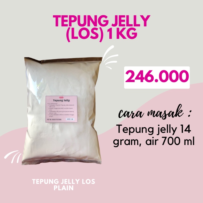 

TEPUNG JELLY KILOAN/LOS - 1 KG