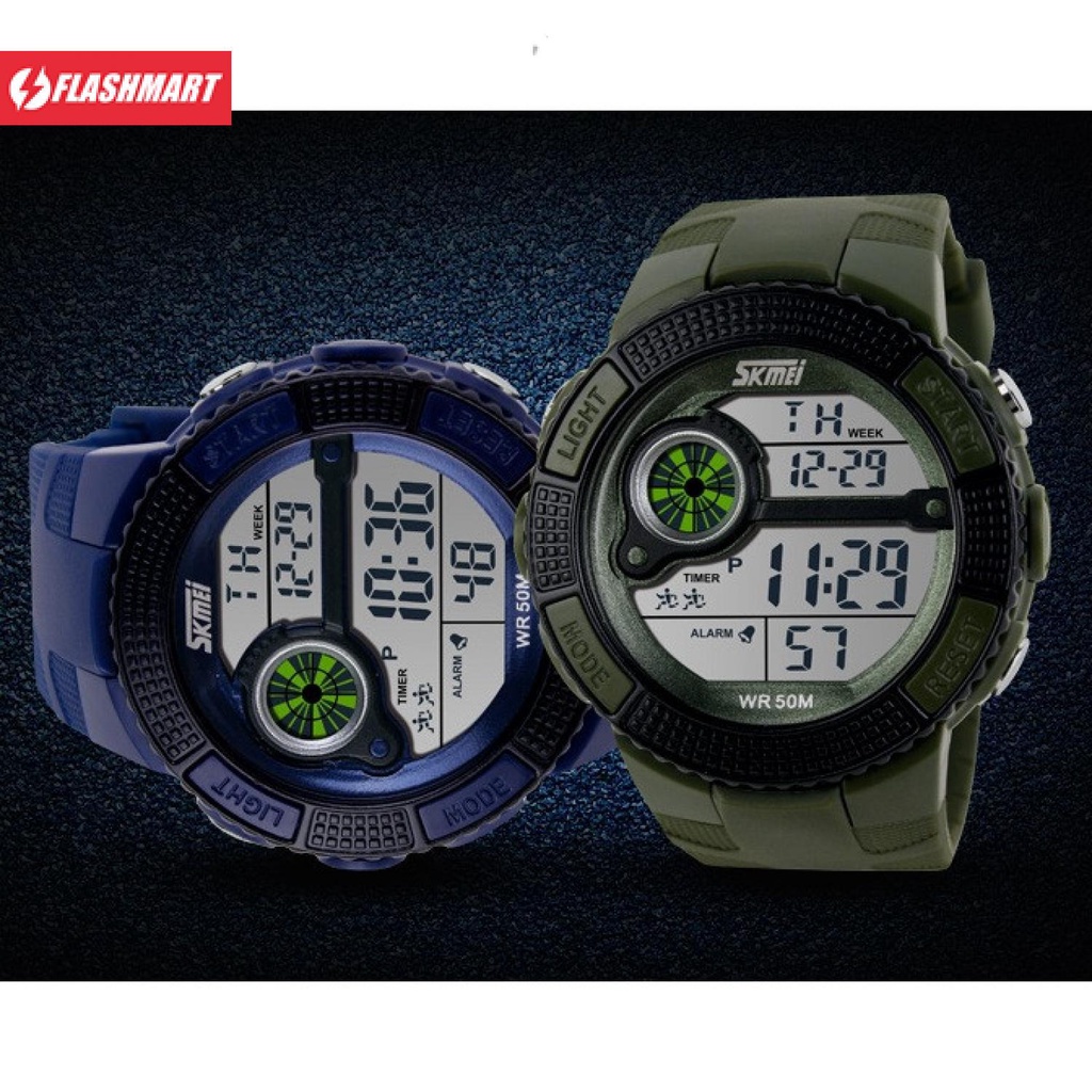 Flashmart Jam Tangan Sport Digital Pria - DG1027