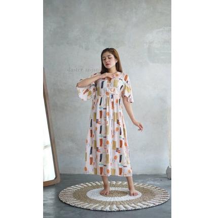 MENARIK DASTER KIMONO | DASTER RAYON | HOMEDRESS RAYON | LONGDRESS KIMONO