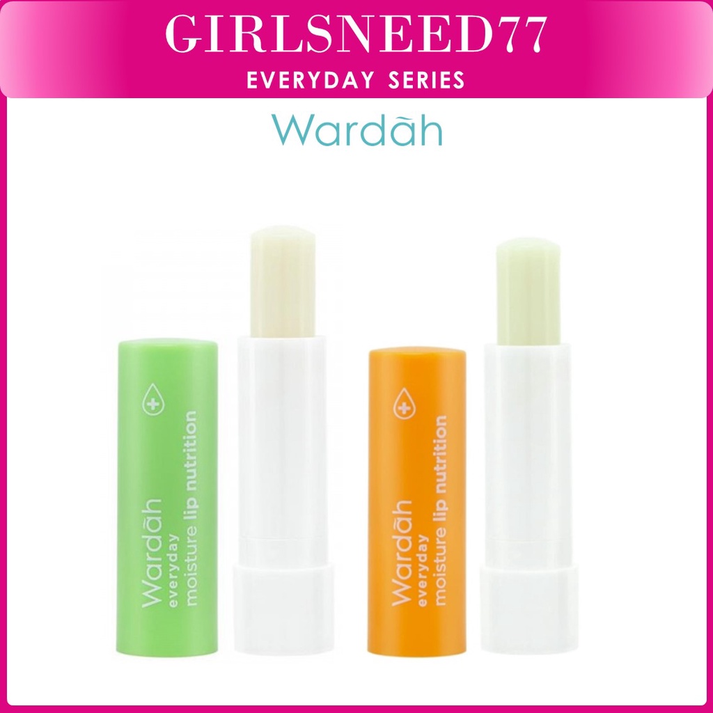 Wardah Everyday Moisture Lip Nutrition  - Bibir Lembap Hingga 12 Jam - COD Girlsneed77