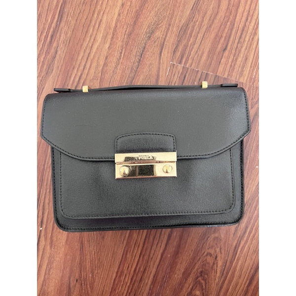FURLA BAG AUTHENTIC BLACK BELI DI EUROP ASLI PRELOVED