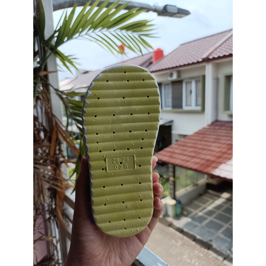 Sandal anak viral rainbow  karet jelly import 029 (24-35) sandal selop anak termurah
