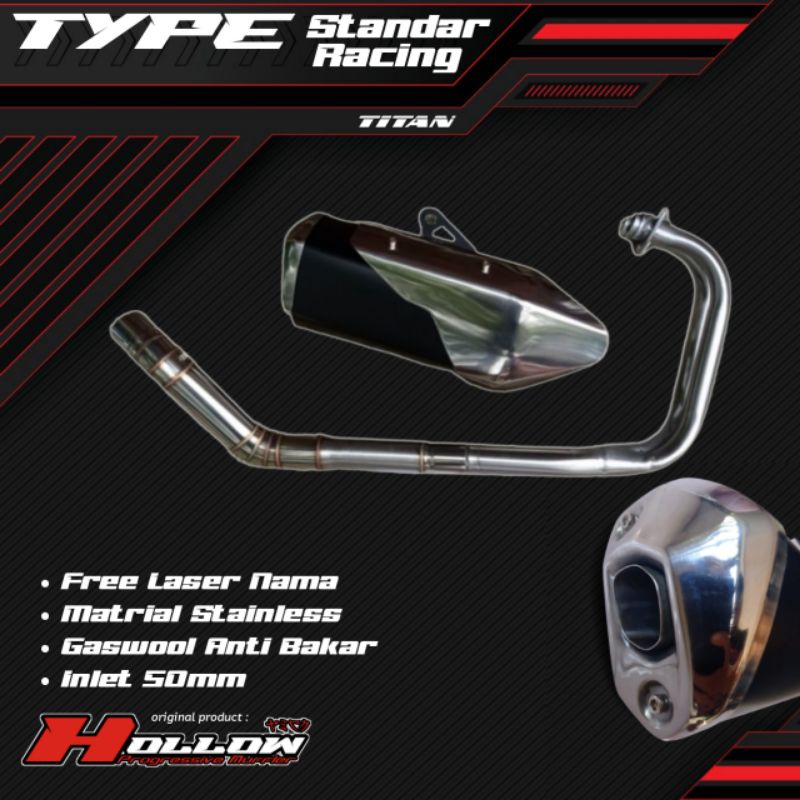Knalpot Standar Racing Ninja 250 fi old pnp ke ninja 250fi , Z250fi, dan ninja 250 karbu (PENTING CA
