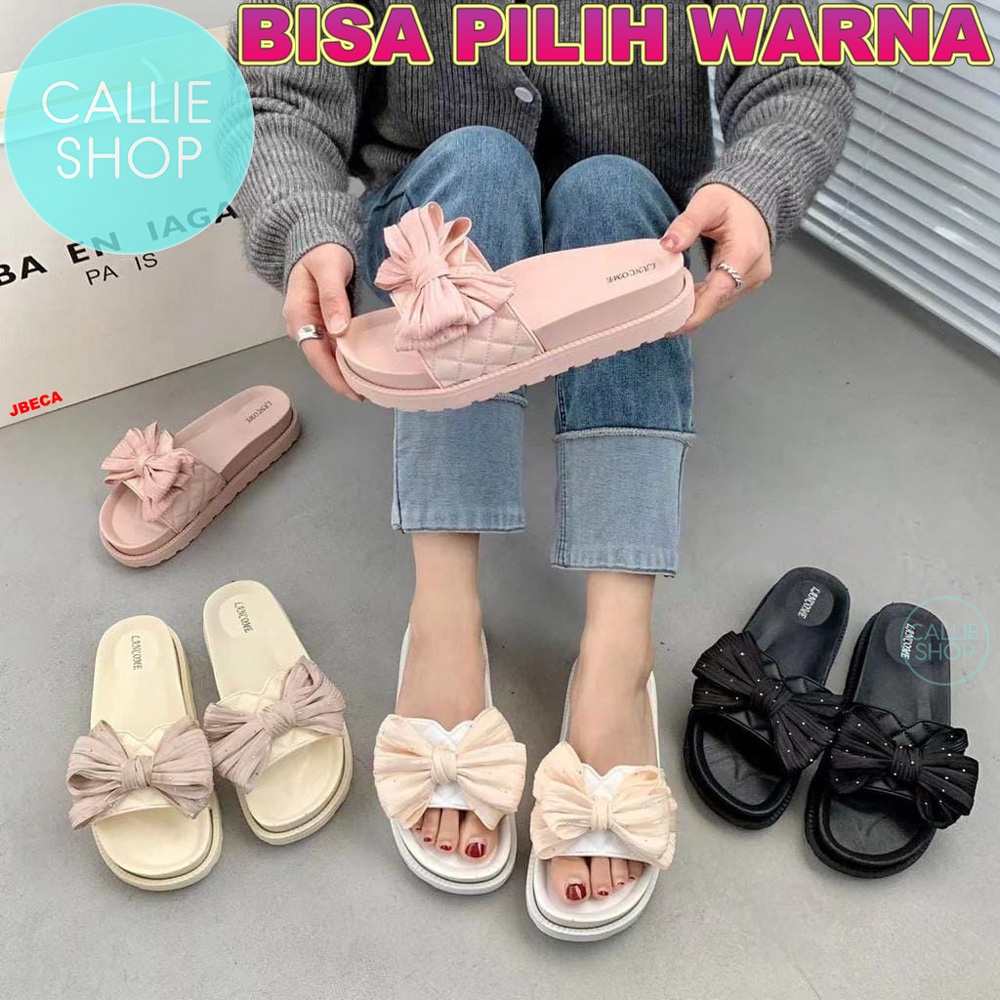 Sandal Wanita Selop Platform Sol Tebal Jelly 1988-8 TBPTSLR