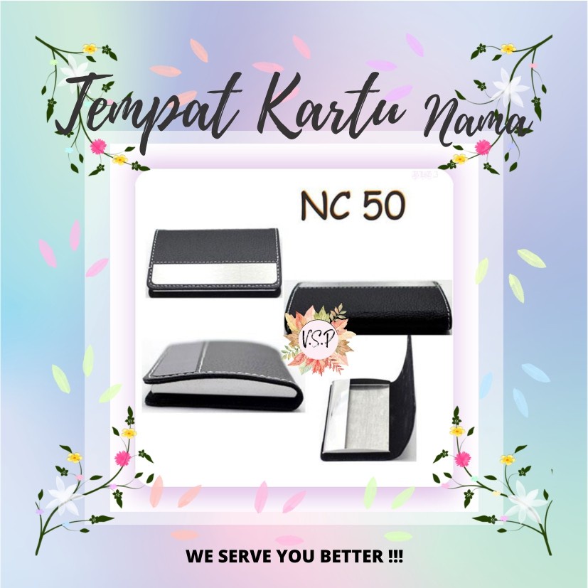 

Super Murah! Tempat Kartu Nama/Name card Holder Kulit NC 50