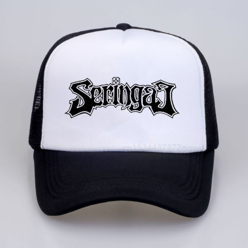 Seringai | Trucker hat | Topi Jaring | Signature Sablon Digitial Original Double.p
