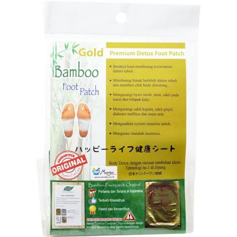 Koyo Kaki Bamboo Gold Original - Bukan Kinoki Gold - Koyo Bambo Asli