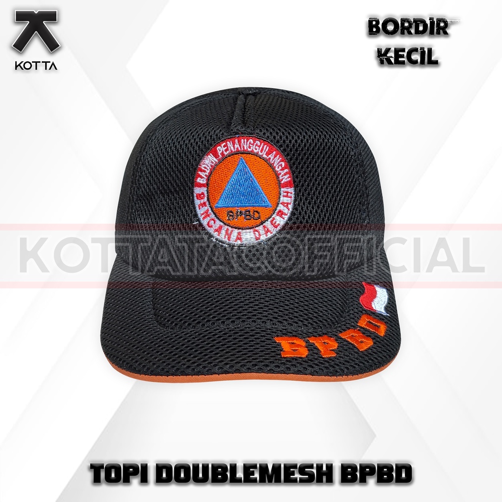 TOPI JALA BPBD HITAM - TOPI BPBD BERKUALITAS - TOPI BPBD ORANGE - TOPI BASARNAS - TOPI TIM SAR