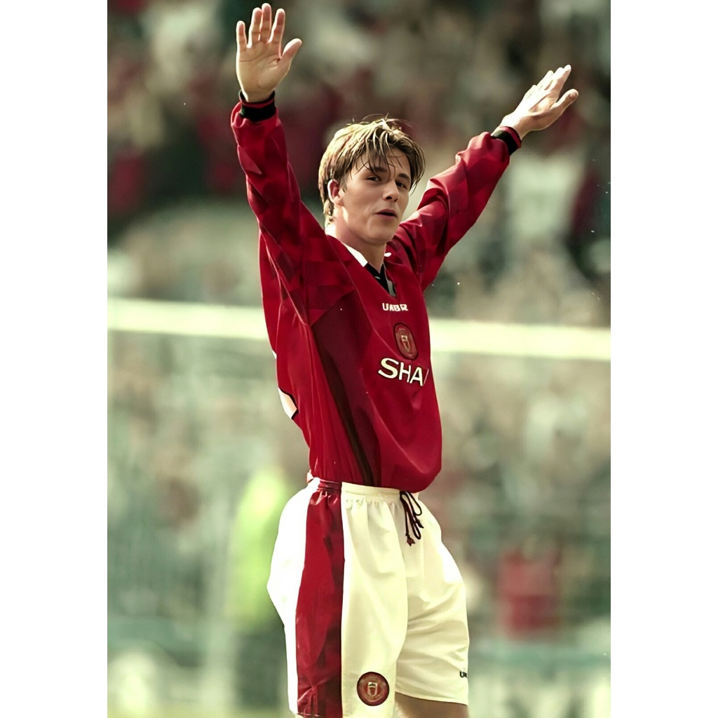 POSTER BOLA DAVID BECKHAM (BISA custom GAMBAR)