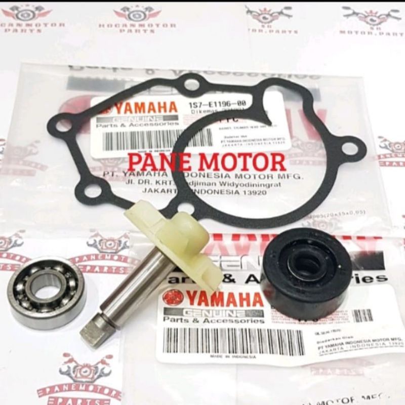 PAKING KIPAS AS WATER PUMP SEAL SIL BERING BEARING PUM RADIATOR MX LAMA NEW 135 VIXION LAMA NEW NVA 