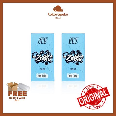 GLU ZONE SOUR GUM 3MG GLU SOUR GUM ZONE 60ML AUTHENTIC by FVS