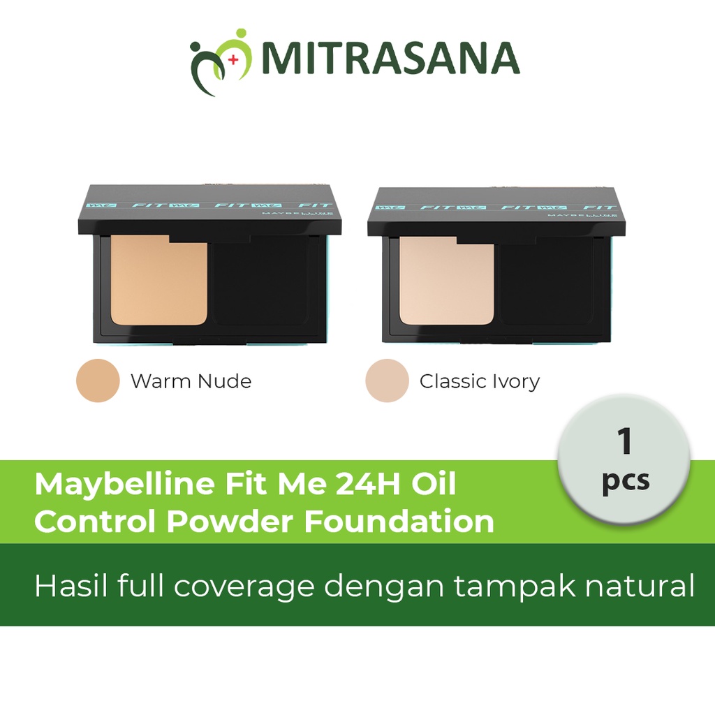 Maybelline Fit Me Matte &amp; Pore 24H Oil Control Powder Foundation