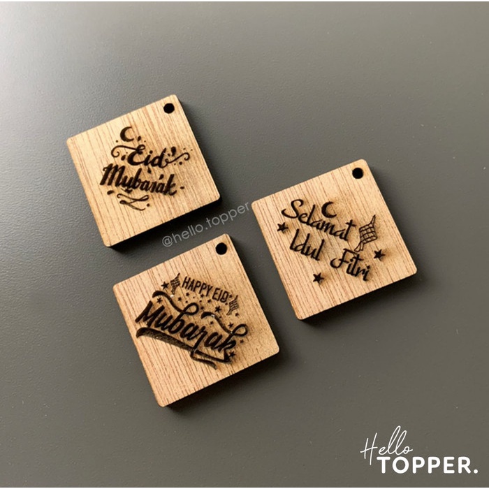 

Terlaris Hang Tag Idul Fitri Lebaran Ramadhan Kayu Hampers Tag Label - 01 Keren