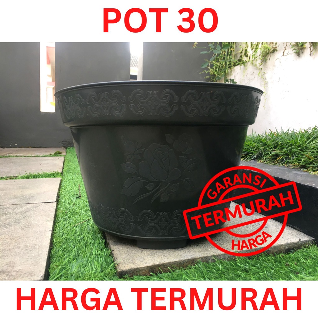 Pot Bunga Murah / Pot Tanaman / Pot Plastik uk 30