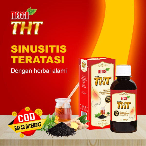 Madu Mecca THT Sinusitis dan Polip 280 gr Untuk Atasi Masalah Pernapasan