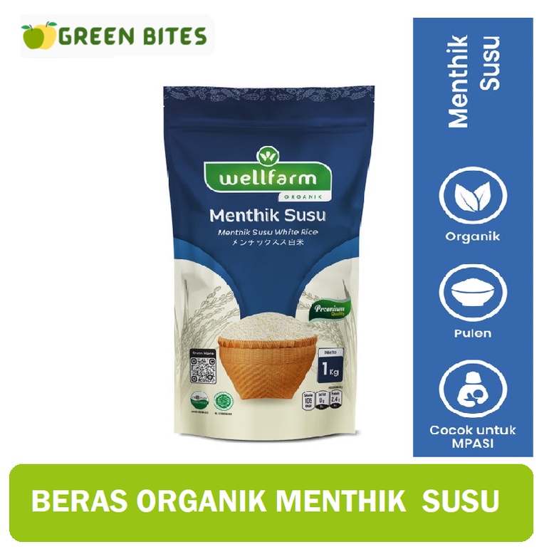 

Wellfarm Beras Organik Mentik (Menthik) Susu