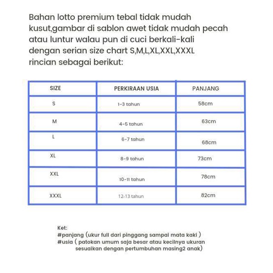 celana panjang traning angel calca free fire biru/merah/kuning/hijau anak dan remaja