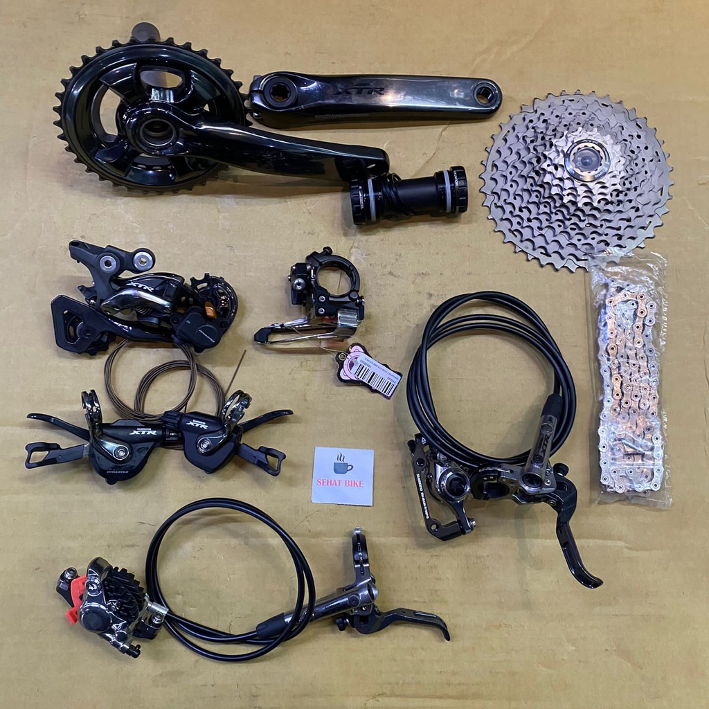 Groupset Shimano XTR M9000 2X11 Speed Original