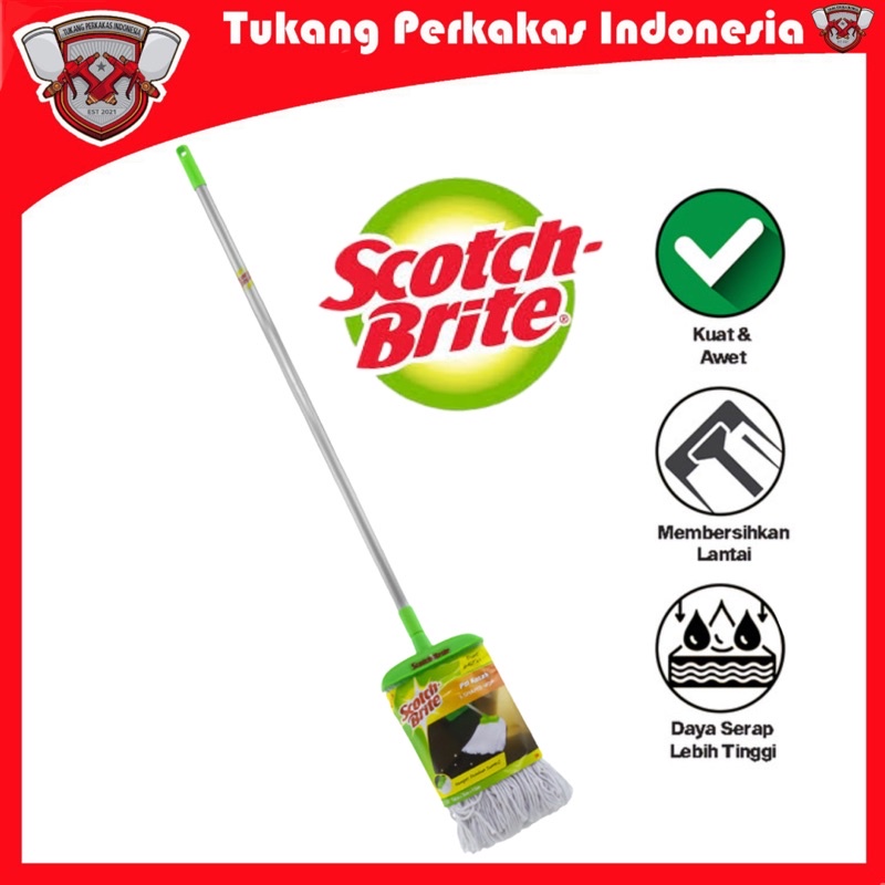 Scotch Brite 3M Pel katun kotak medium set ID-68