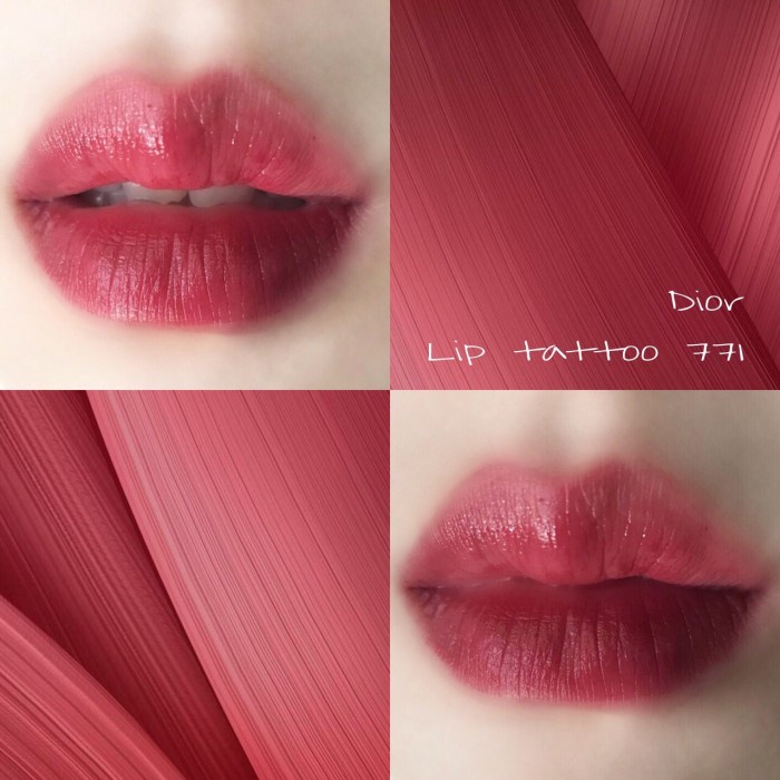 ✿ BISA COD✿ DIOR ADDICT LIP TINT Natural Nude/Natural sienna/251/421/541/651/771 - Berry 771