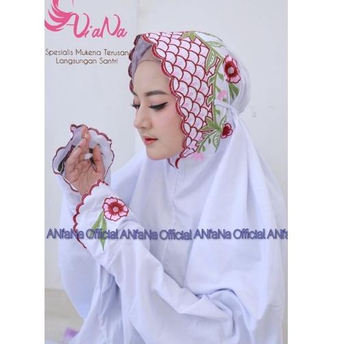 [MRJ.05Ma23ᴱ] Ani'Ana Official - Mukena Santri Putri Mukena Terusan Mukena Polino Mukena Putih Rukoh