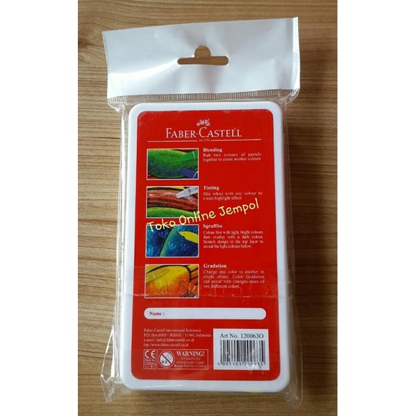

isi 12 warna crayon Faber Castell Original oil krayon ultah gambar