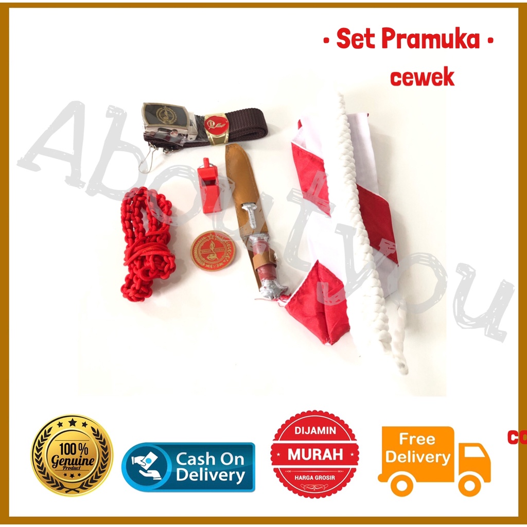 PROMO SET PRAMUKA Lengkap Peralatan Pramuka Lengkap SD SMP Pramuka Set
