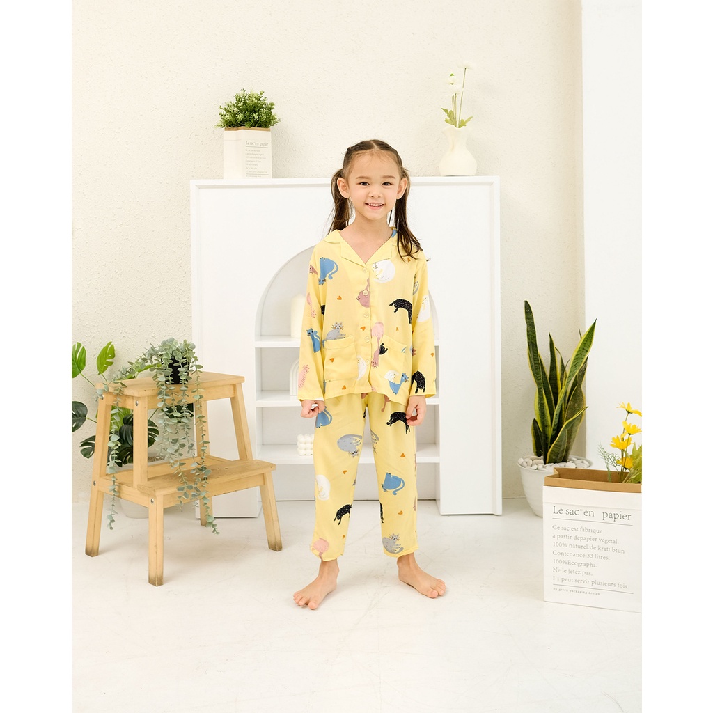 Cielyn - Kate Kids Rayon Premium Piyama Anak-Anak