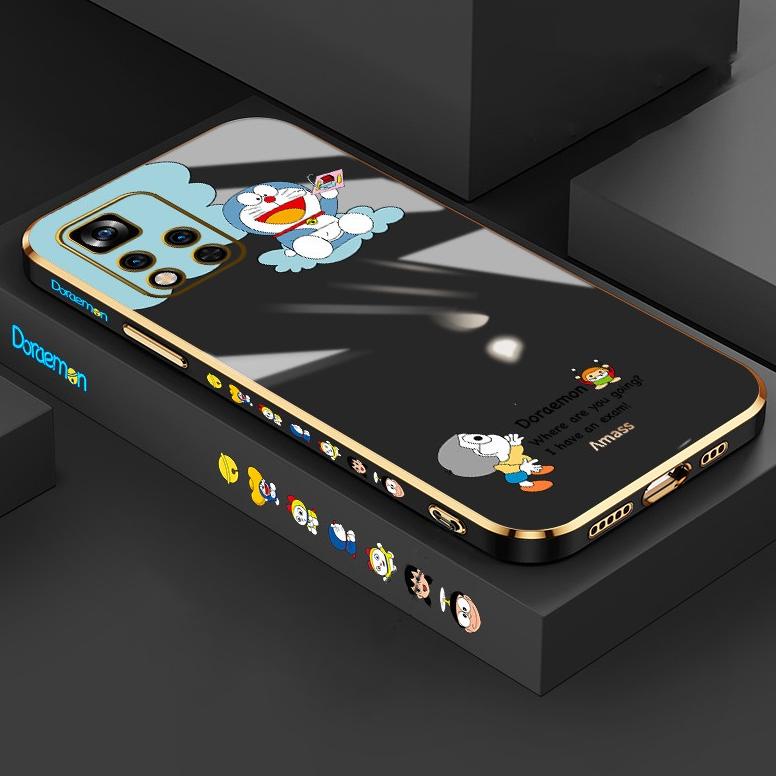 DORAEMON PLATING SOFT CASE FOR VIVO Y20I Y12S Y11 Y19 S1 PRO Y50 Y30 Y93 Y91C Y12 Y15 Y17 Y20S Y20 Y