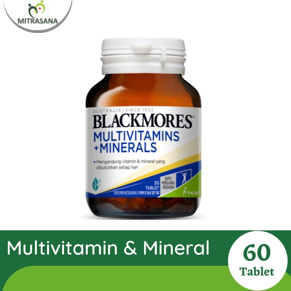 Blackmores Multivitamins Mineral 60 Tablet