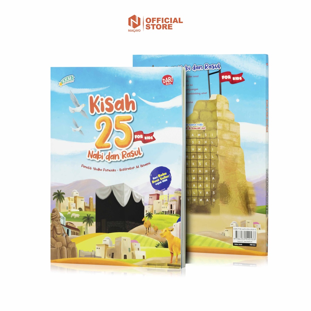 Buku Anak / KKM : Kisah 25 Nabi Dan Rasul For Kids - Yudho Purwoko