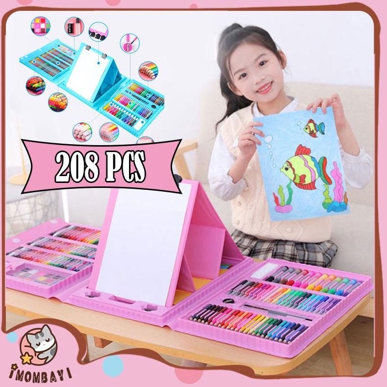 

Terbaru IMomBayi Crayon Set 208pcs / Krayon Mewarnai Anak 208pcs / Pensil Warna Set 208pcs 98