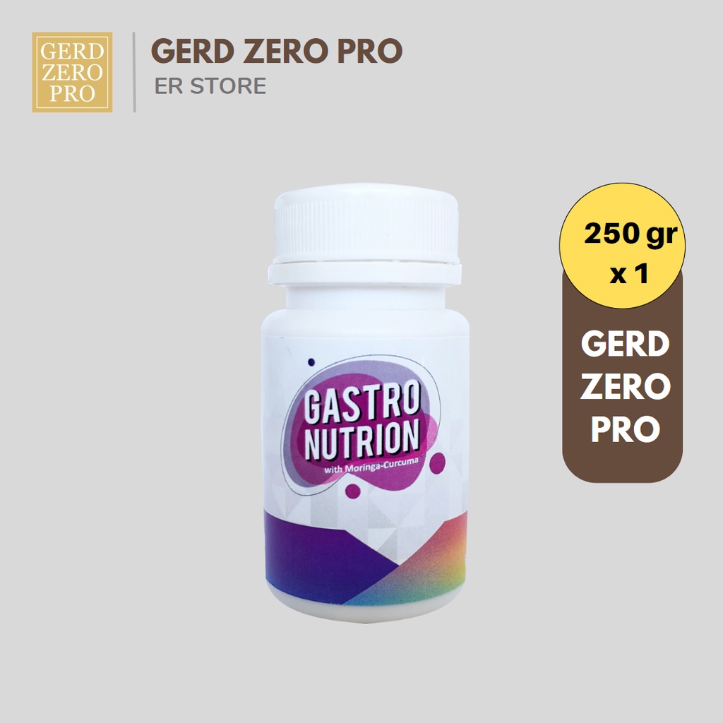 GASTRO NUTRION - Gerd Zero Pro Suplement Untuk Lambung, Maag, Gerd - ORIGINAL