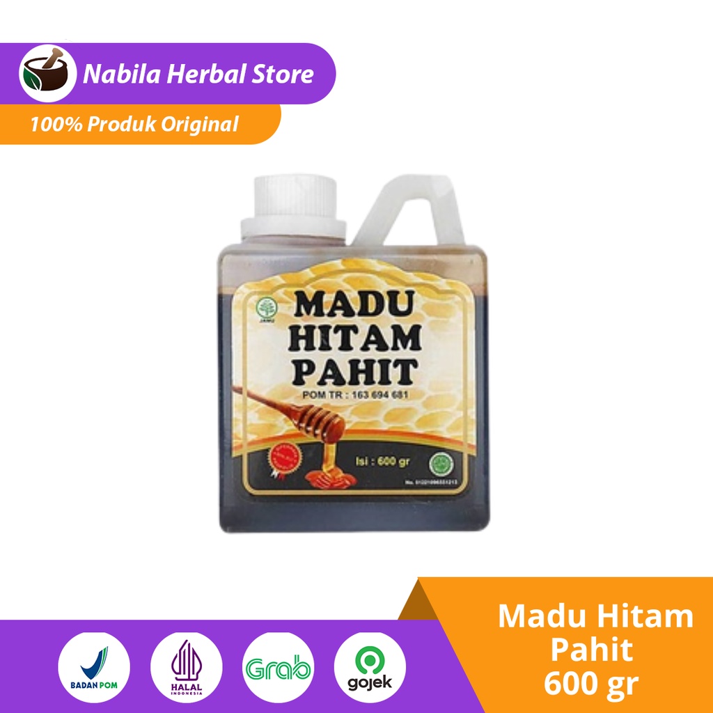 

Madu Hitam Pahit Premium Kharisma APHMI 600 gr