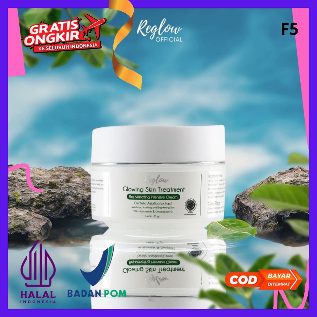 Intensive Cream Wajah Reglow Cream Pemutih Wajah Glowing Kream penghilang flek hitam REGLOW