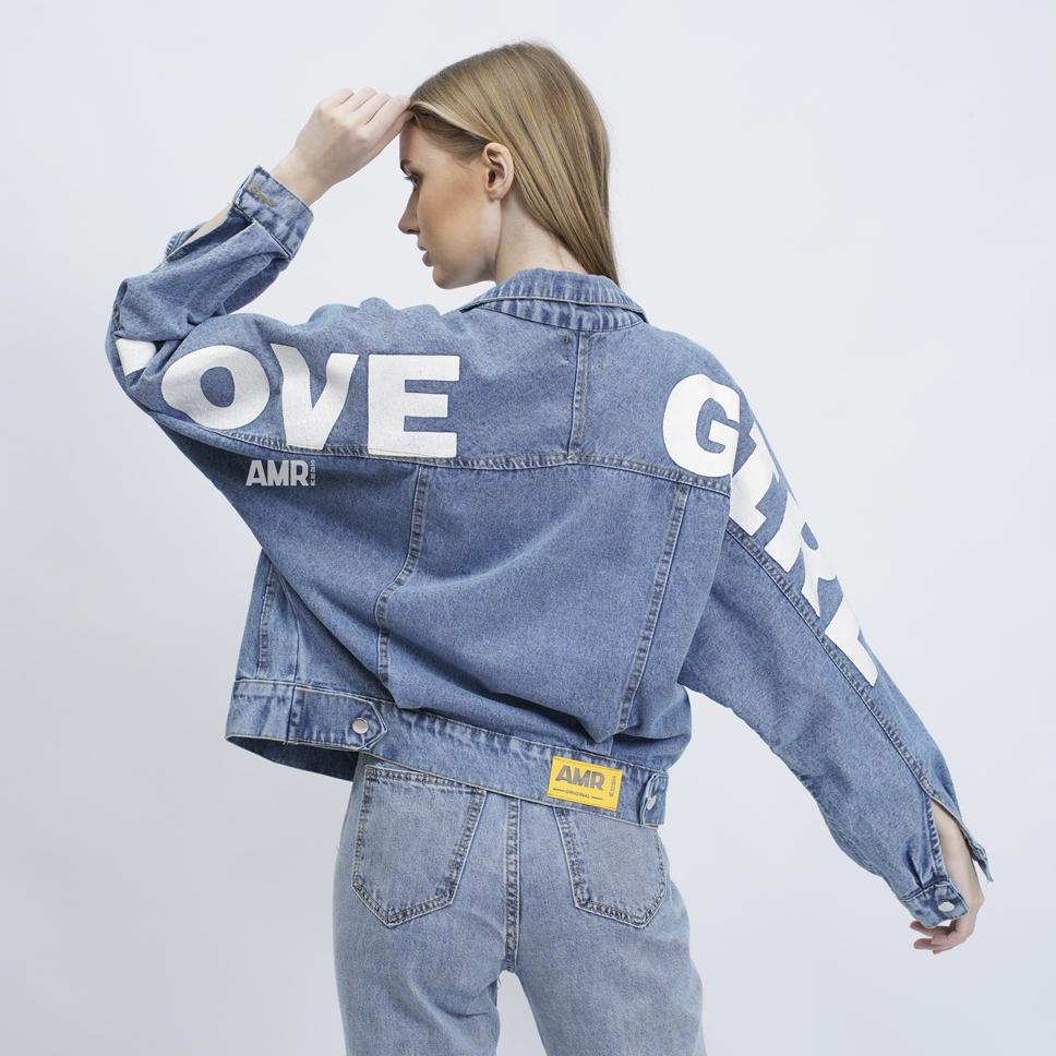 MENARIK AMR ORIGINAL - LOVE GIRL 1857 - JACKET JEANS OVERLOAD DREAM