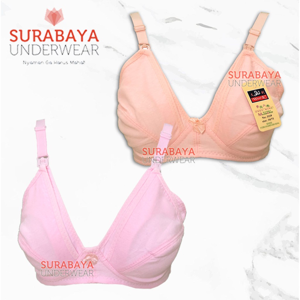 BH MENYUSUI / NURSING BRA IMPOR WL TANPA BUSA