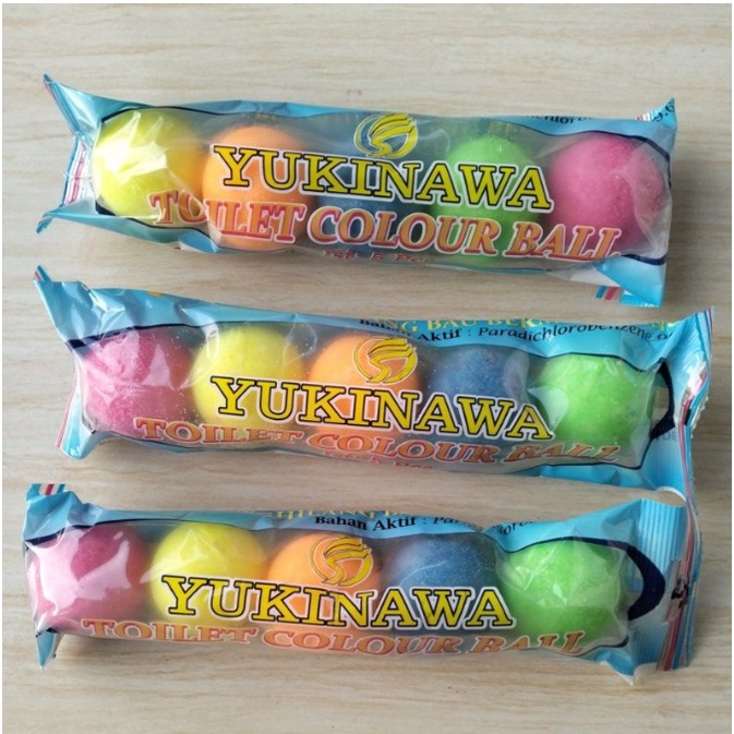 KAPUR BARUS KAMPER TOILET BALL ISI 5PCS