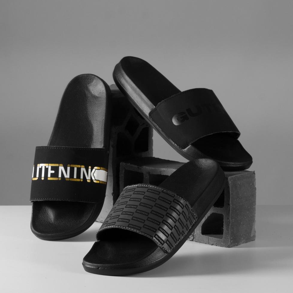 SPECIAL PRICE Guteninc - Sendal Sliper Herver Sandal Black