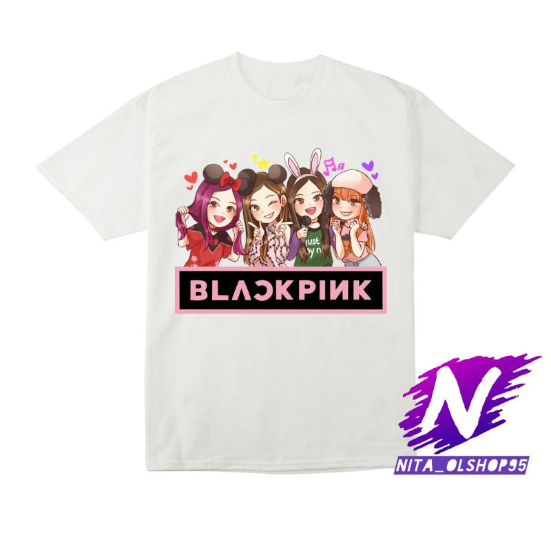 baju anak kaos anak blackpink