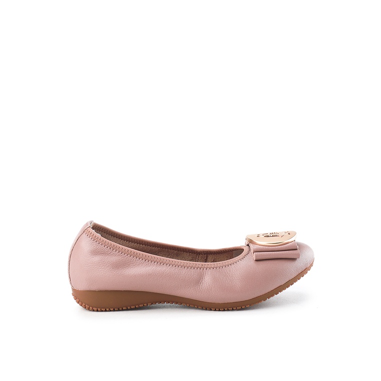 Sepatu Flat Hush Puppies Original Leather insole Ballerinas Kuliah Elegant Branded Maiza Wanita Rema