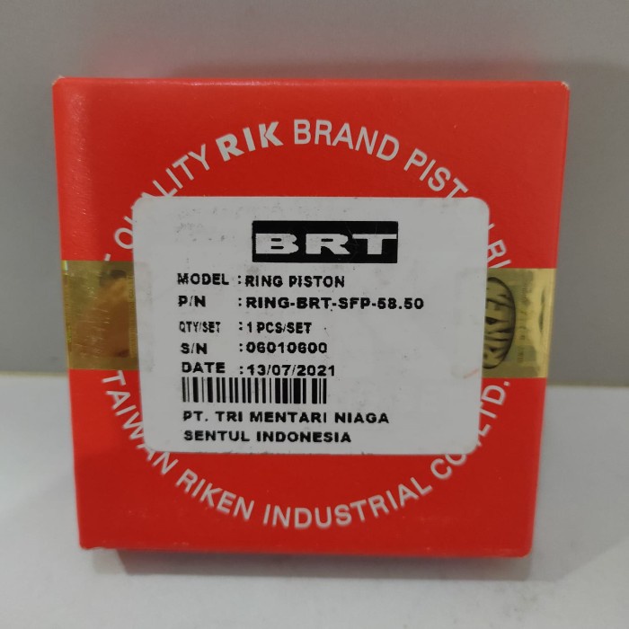 Ring Piston Seher Brt 58.5 Mm Rik Riken