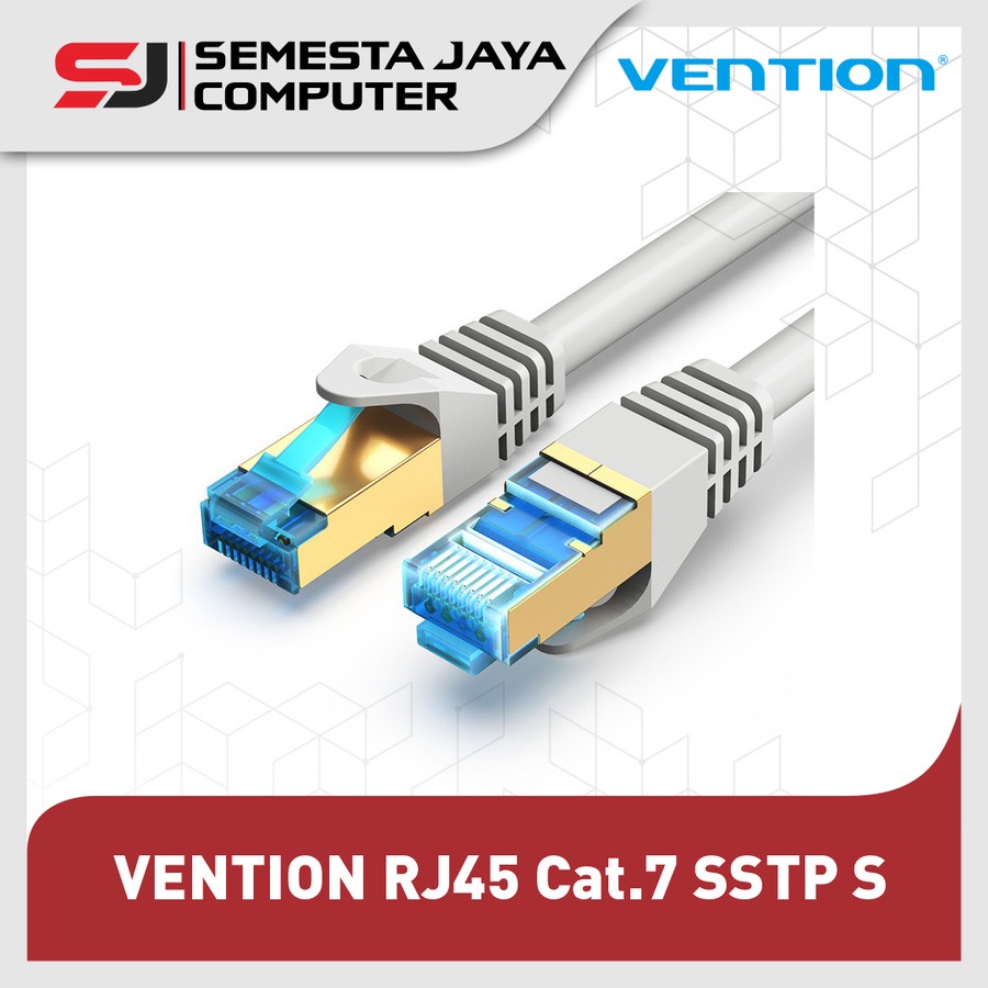 Kabel LAN RJ45 Cat.7 SSTP S/FTP Gigabit Ethernet - ICE Vention 2M ( ICEHH)