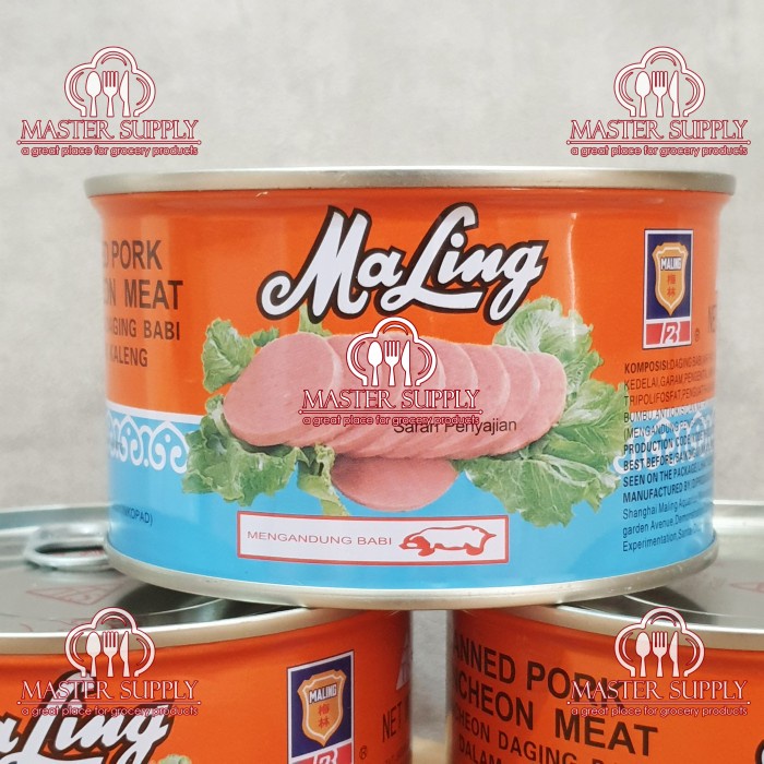 

DAGING MALING 397 GR / MA LING CANNED PORK LUNCHEON MEAT / NON HALAL