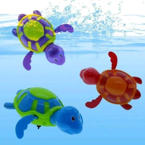 Swimming Animal yang bisa berenang di Air - Mainan Berenang Dan Mandi Anak