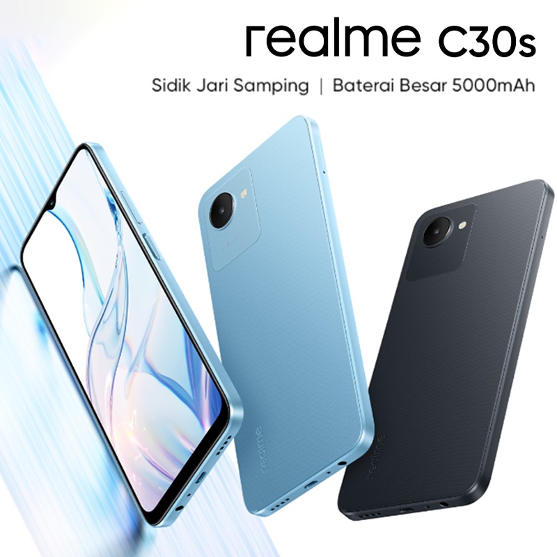 REALME C30S 3/32 NEW GARANSI RESMI REALME