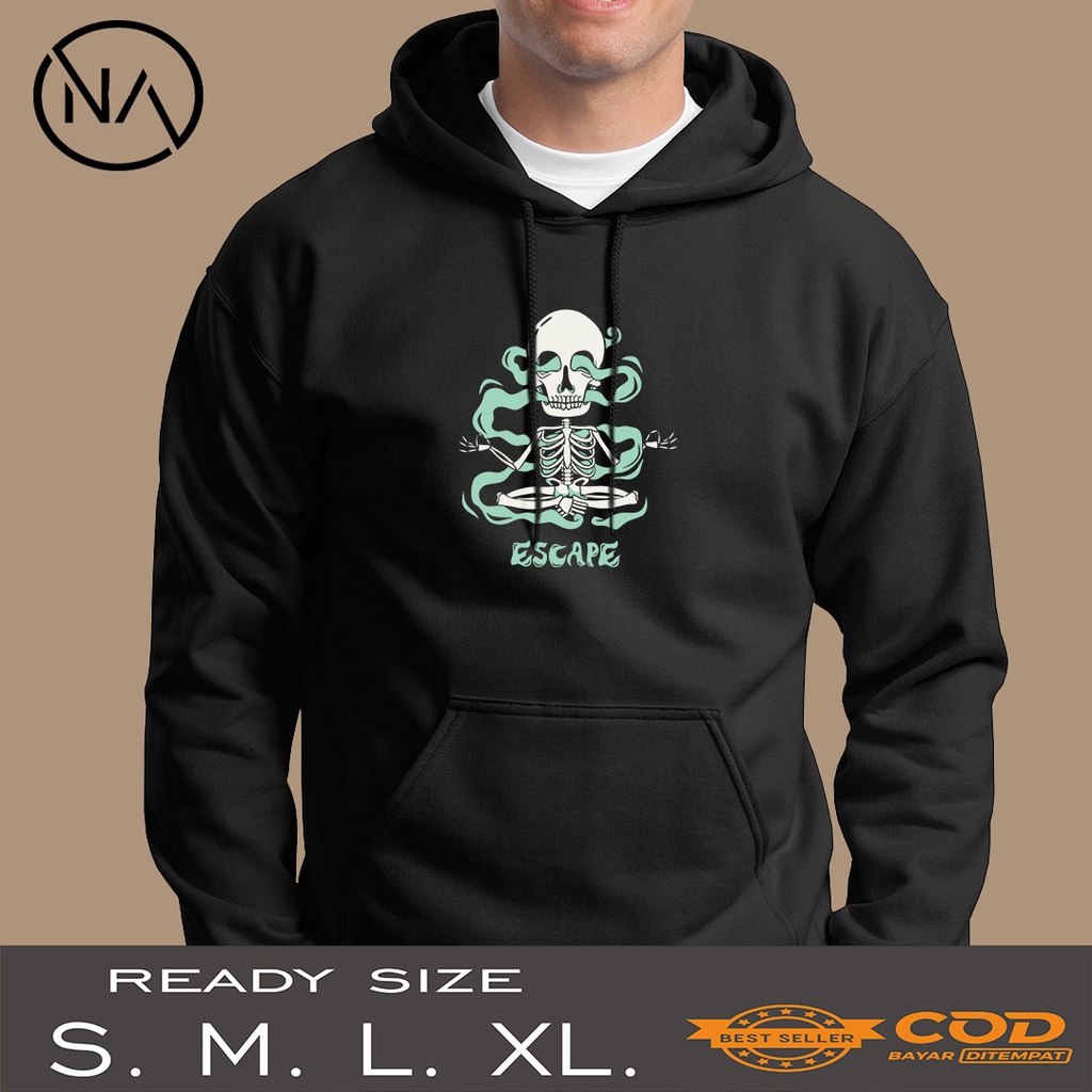 JAKET HODDIE ESCAPE | hoodie pria