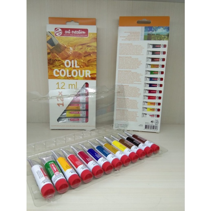 

Kolio Cat Minyak Talens / Talens Art Creation Oil Colour 12 X 12 Ml Tube